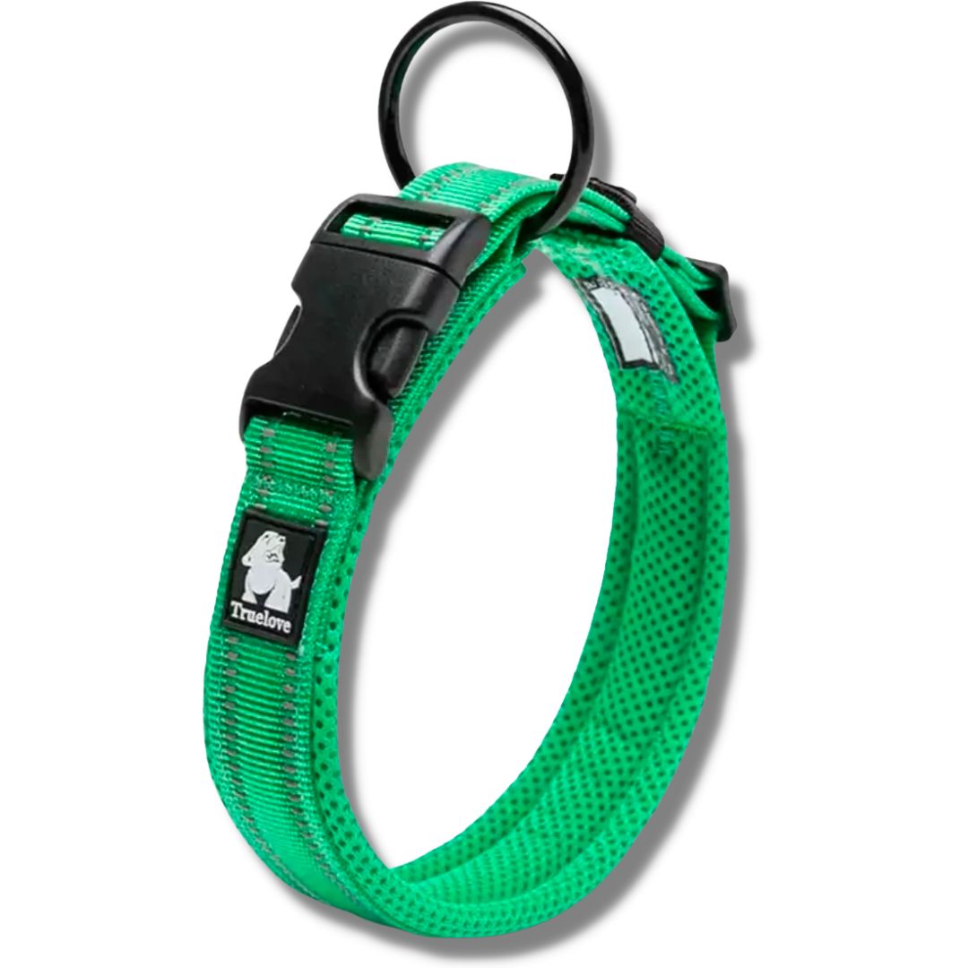 Bright Green Truelove Duraflex Reflective Collar