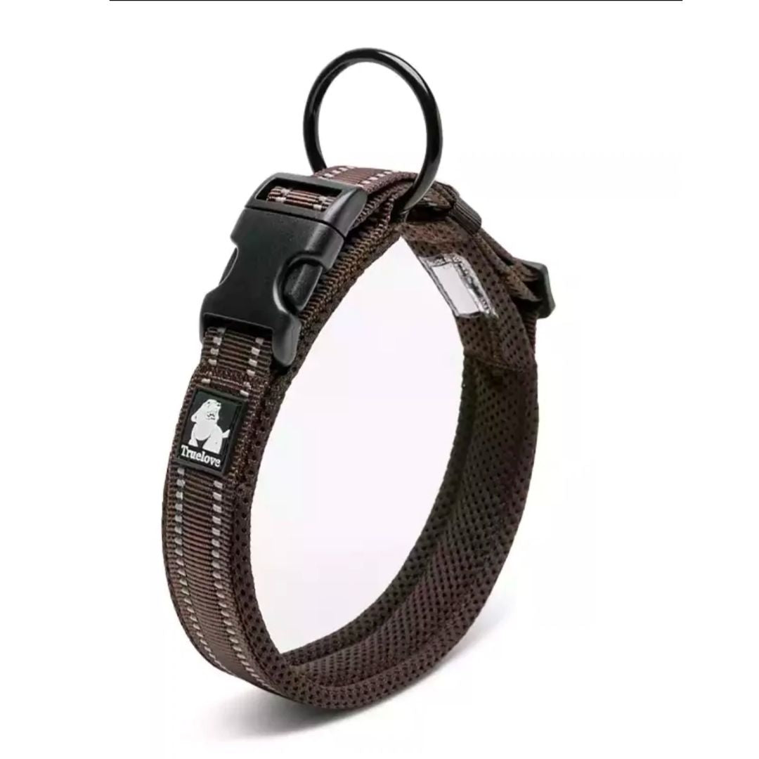 Chocolate Truelove Duraflex Reflective Collar