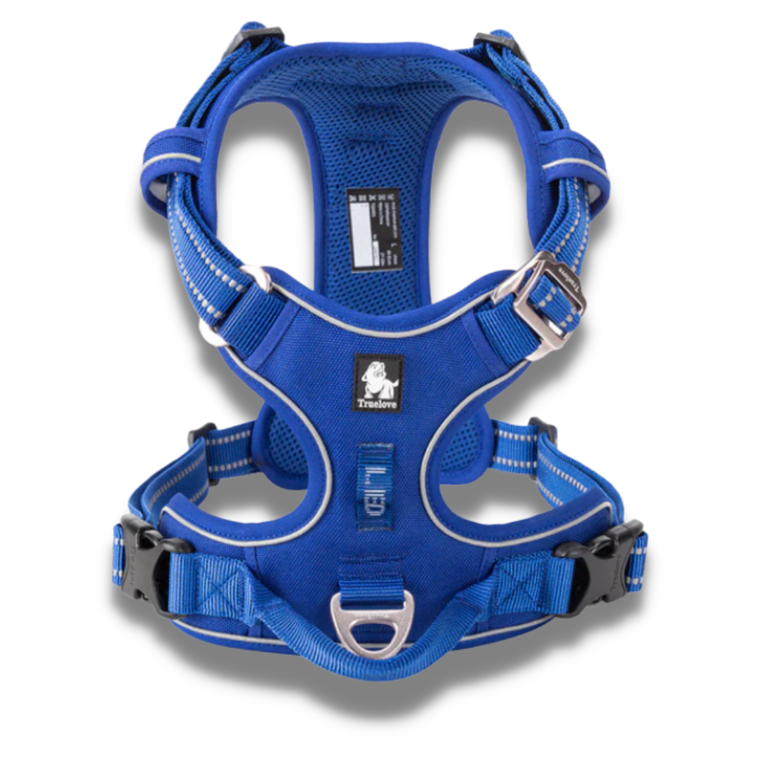 Blue Truelove No-Pull Adjustable Dog Harness